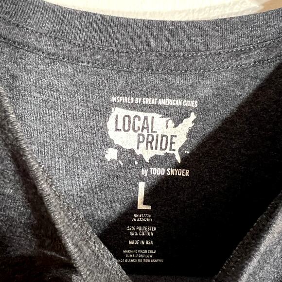 Dark Gray Minnesota Tee - Picture 2 of 3